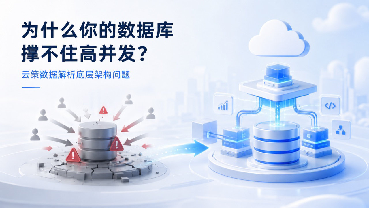 数据库为何撑不住高并发？解析底层架构问题